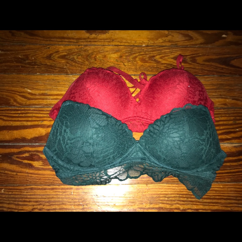 PINK Padded Bralettes - Picture 2 of 2